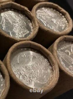10 LOT MORGAN $'s Dated 1878-1901 BU MS++ Gems Out Of ESTATE Roll. DIF DATES
