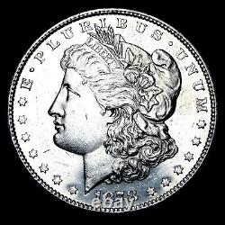 1878 8tf Morgan Dollar Silver - Gem BU PL Coin - #DD969