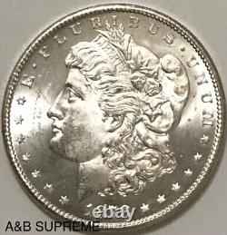 1878 S Morgan Dollar From OBW Estate Roll Choice-Gem Bu Uncirculated 90% Silver