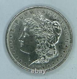 1879 P Morgan Silver Dollar GEM BU White