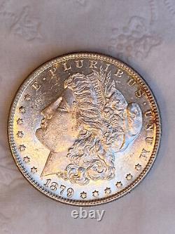 1879-S Morgan Silver Dollar Choice-Gem BU MS+++ Beautiful Coin