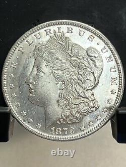 1879-S Morgan Silver Dollar Gem Brilliant Uncirculated MS MPL Cartwheel Luster