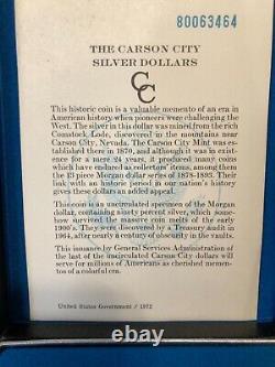 1880 CC Morgan Silver Dollar in gem condition MS65+