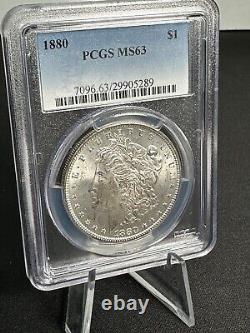 1880 P Morgan Silver Dollar PCGS MS63 Beautiful Gem+++ MUST SEE