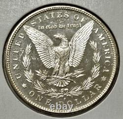 1880-S $1 Morgan Silver Dollar- SUPERB GEM BRILLIANT UNCIRCULATED DMPL