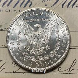 1880 S GEM BU Morgan Silver Dollar MS? 1 Choice Mint UNC From Roll Estate Lot
