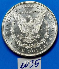 1880 S Morgan Silver Dollar GEM BU UNCIRCULATED Silver Morgan Dollar #W35