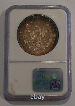 1880 S Morgan Silver Dollar Ngc Ms 65 Beautiful Toned Gem Uncirulated Coin