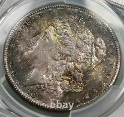 1881-S $1 PCGS MS66 CAC Morgan Silver Dollar Monster Toner Uncirculated Gem BU++