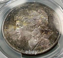 1881-S $1 PCGS MS66 CAC Morgan Silver Dollar Monster Toner Uncirculated Gem BU++