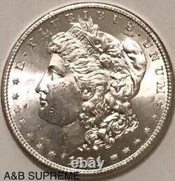 1881 S Morgan Dollar From OBW Estate Roll Choice-Gem Bu Uncirculated 90% Silver