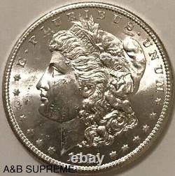 1881 S Morgan Dollar From OBW Estate Roll Choice-Gem Bu Uncirculated 90% Silver
