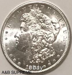 1881 S Morgan Dollar From OBW Estate Roll Choice-Gem Bu Uncirculated 90% Silver