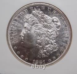 1881 S Morgan SILVER Dollar $1 NGC MS65 #017 GEM East Coast Coin & Collectable