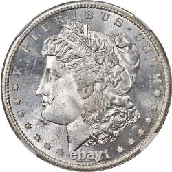 1881-S Morgan Silver Dollar NGC MS67 Blazing White Gem Strong Strike