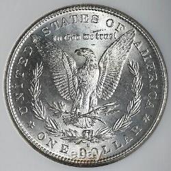 1881-s $1 Morgan Silver Dollar Gem Mint State Ngc Ms65 #573789-008 Eye Appeal
