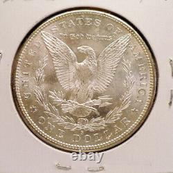 1881-s Morgan Silver Dollar Gem+ Bu/ms, Dbl Date, Nice++ White+, Sharp X C471