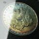 1882-cc Gsa Morgan Dollar Silver - Rainbow Toned Stunning Gem Bu++ Coin