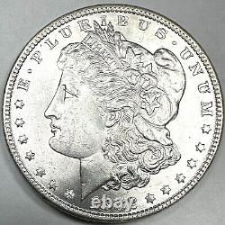 1882 Morgan Silver Dollar Choice/gem Bu Uncirculated Nice White Coin