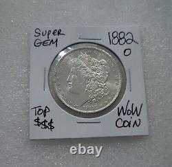 1882 O Morgan Silver Dollar IMPRESSIVE CHOICE GEM CH BU Ultra SUPER High Grade