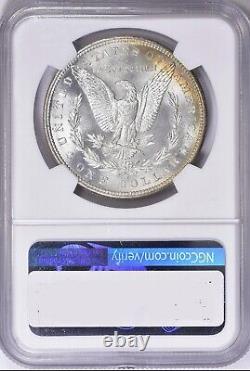 1882 S $1 Morgan Silver Dollar NGC MS66+ PLUS STAR Clean TONED Gem Luster