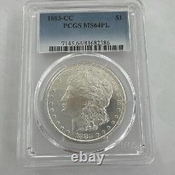1883-CC PCGS MS64PL Morgan Silver Dollar. Not A Better one Online. Beauty! Gem