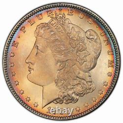 1883 PCGS MS67 Morgan Silver Dollar Beautiful Album Toned Gem 475203