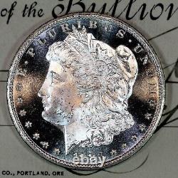 1883-cc Dmpl Solid+ Gem Bu Ms Morgan Silver Dollar From Original Bank Bag