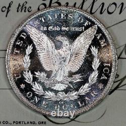 1883-cc Dmpl Solid+ Gem Bu Ms Morgan Silver Dollar From Original Bank Bag