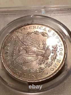 1883 o morgan silver dollar PCGS ms65 CAC Monster Rainbow? Toned GEM