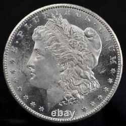 1884-CC Morgan Silver Dollar Gem BU with Proof-Like Surfaces