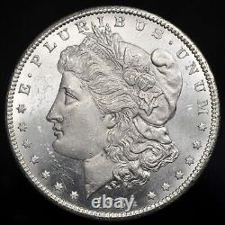 1884-CC Morgan Silver Dollar Gem BU with Proof-Like Surfaces