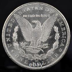 1884-CC Morgan Silver Dollar Gem BU with Proof-Like Surfaces