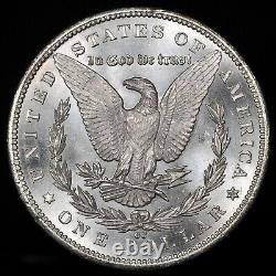 1884-CC Morgan Silver Dollar Gem BU with Proof-Like Surfaces