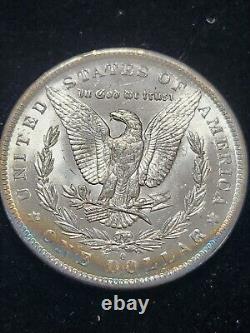 1884-O Morgan Dollar Silver Gem BU++ Condition Stunning Electric Blue Toned