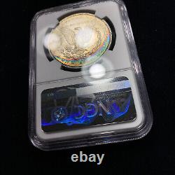1884 O Morgan Silver Dollar $1 NGC MS63 Old Gem BU++ Rainbow Toned Rare