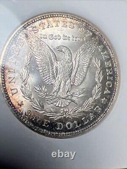 1885 Morgan Silver Dollar NGC MS 65 Old Fatty Holder! Toned Rim! Certified GEM