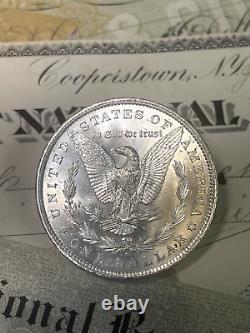 1885 O GEM BU Morgan Silver Dollar From OBW Roll Estate Hoard WYSIWYG