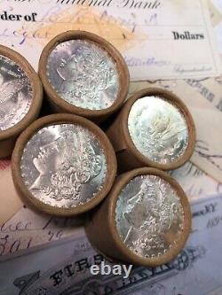 1885 O GEM BU Morgan Silver Dollar From OBW Roll Estate Hoard WYSIWYG