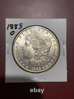 1885-O Morgan Silver Dollar Brilliant Uncirculated Blast White Gem