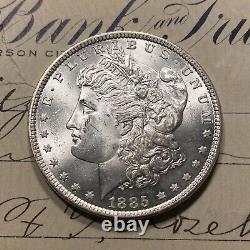 1885 P GEM BU Morgan Silver Dollar? Choice Mint MS UNC From Roll Estate Lot