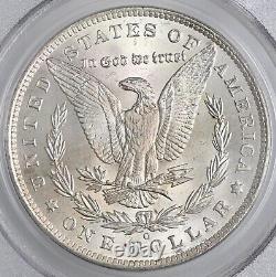 1885-o $1 Morgan Silver Dollar Gem Mint State Pcgs Ms66 #4600864 Ogh (chipped)