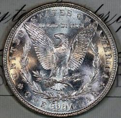 1886-p Solid + Gem Bu Ms Morgan Silver Dollar From Original Collection