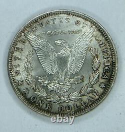 1887 P Morgan Silver Dollar GEM BU Toned