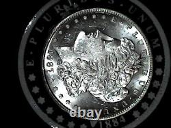 1887 S Gembu Morgan-silver Dollar Coin-key Date-choice-gem-proof Like-vam 4 H7