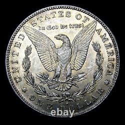 1887-S Morgan Dollar Silver - Gem BU+ Toned Coin - #389J