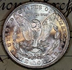 1887-p Superb+ Gem Bu Ms Morgan Silver Dollar From Original Collection