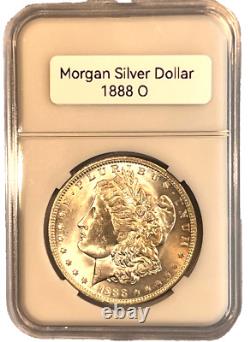 1888 O Morgan Silver Dollar GEM BU Pure White