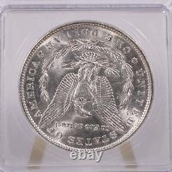 1889 Morgan Silver Dollar ICG MS65 1 Individual Gem Grade Uncirculated Coin