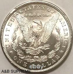 1890 Morgan Dollar From OBW Estate Roll Choice-Gem Bu Uncirculated 90% Silver